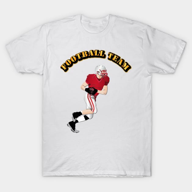 Football Team T-Shirt by Pet & Nature Lovers